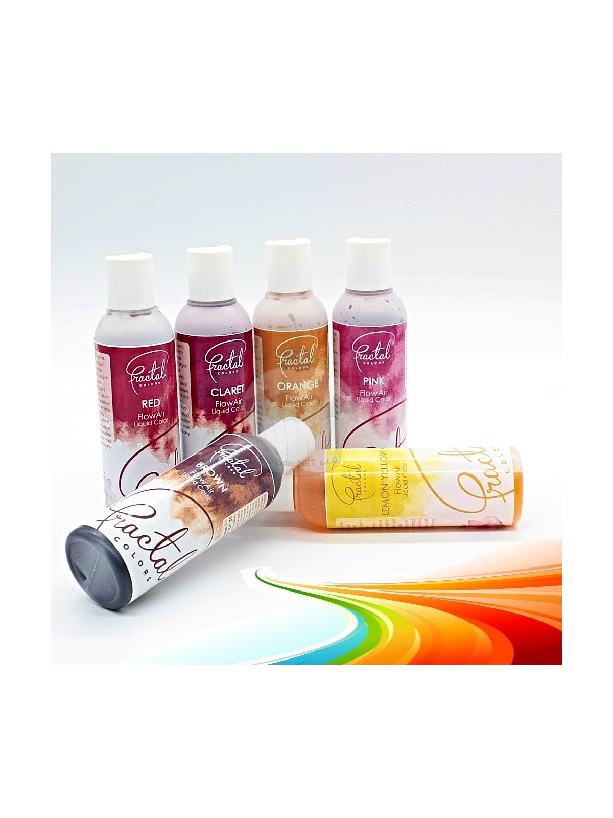 Pink - FlowAir Liquid Food Coloring - 30 g - Fractal Colors