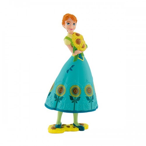 Decorative figurine - Disney Figure - Frozen - Anna - green