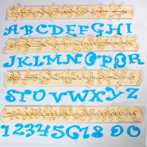 FMM Chunky Funky Alphabet & Numbers Set Tappits