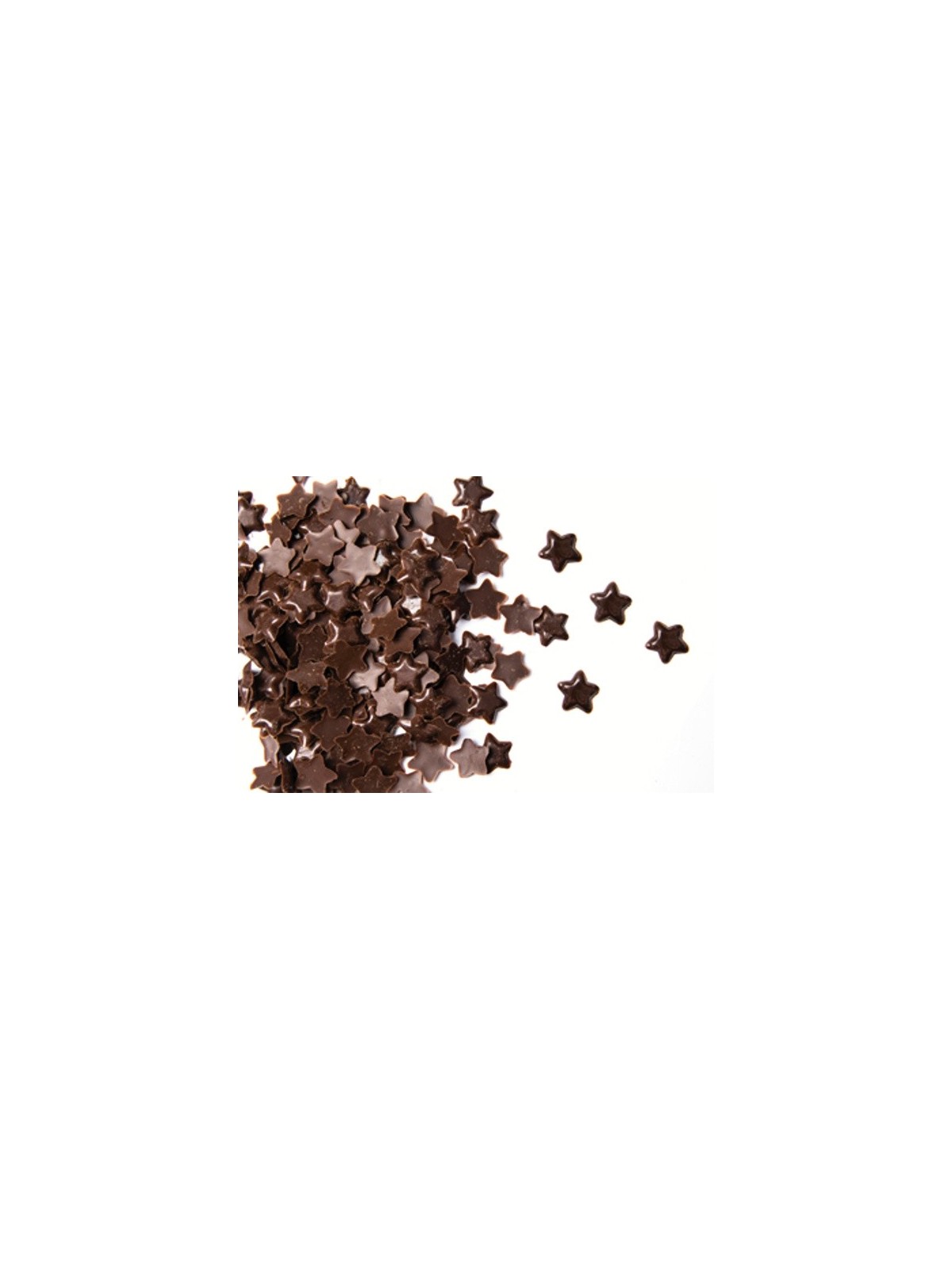 Dunkle Schokoladensterne - 50g