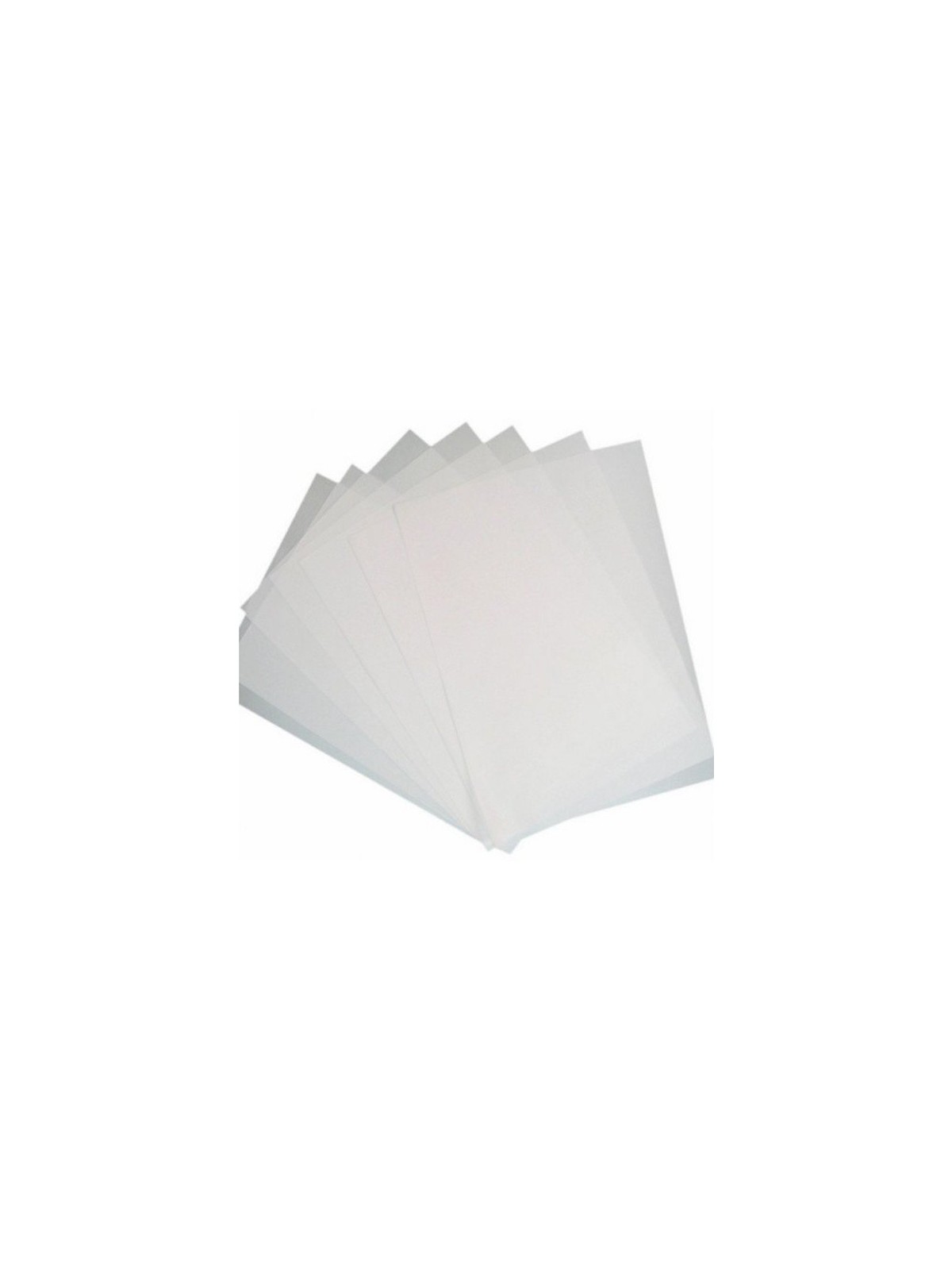 Edible paper A4 blank - white - 0.5mm - 2 pieces