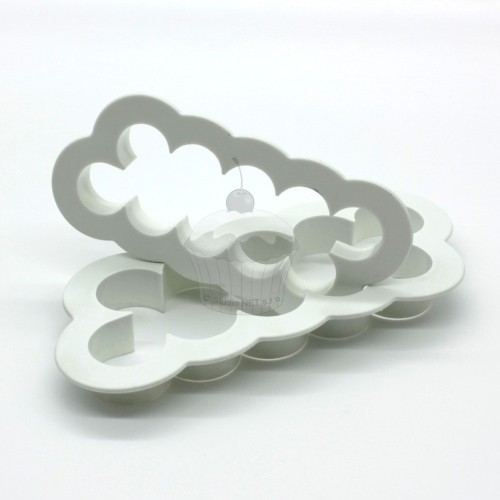 Set of cookie cutters - simplest roses 2pcs