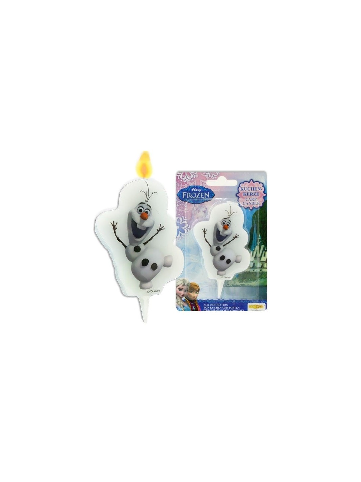 Cake candle - Frozen - Olaf - 1pc