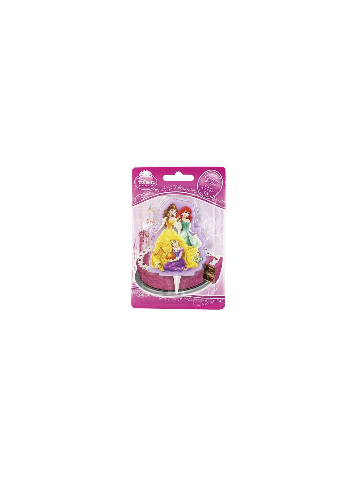 Cake candle - Disney Princess - 1pc