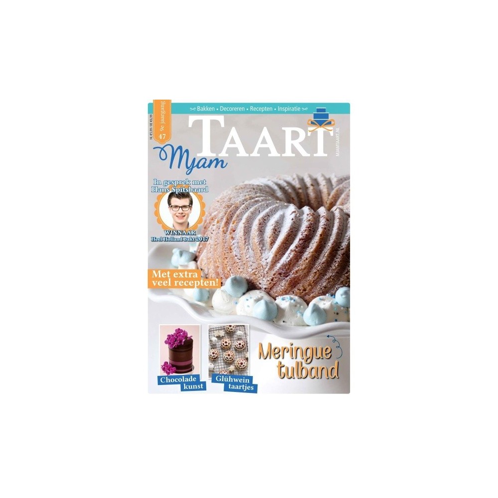 MjamTaart! Cake Decorating Magazine Winter 2017