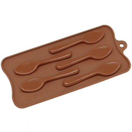 Silicone mold for chocolate - spoon