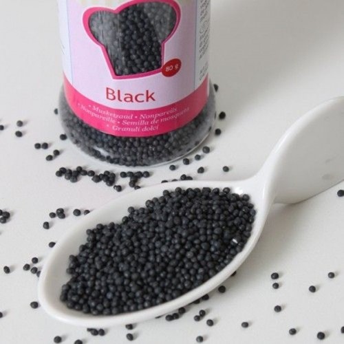 FunCakes Nonpareils - black - 80g