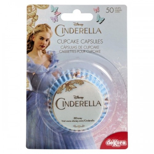 Deko Zuckerblumenkörbchen - Cinderella - Aschenputtel - 50 Stücke