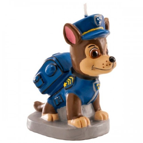 Cake topper - Cake candle - Chase - Paw Patrol - 1pc