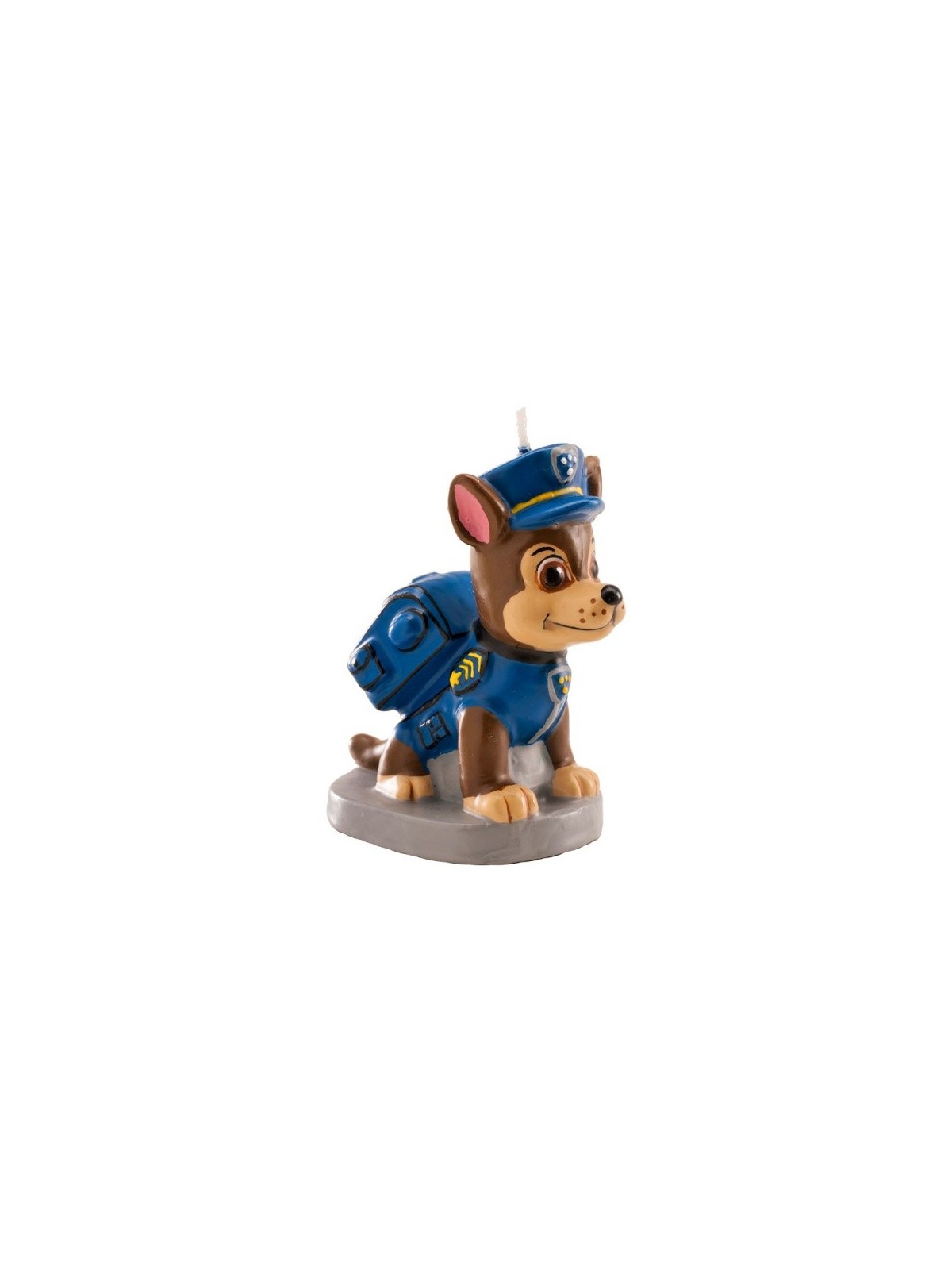 Cake topper - Cake candle - Chase - Paw Patrol - 1pc