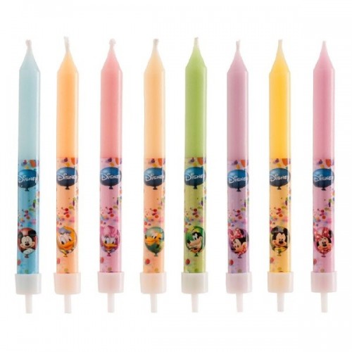 Geburtstagskerzen - Mickey und Freunde - 8pcs