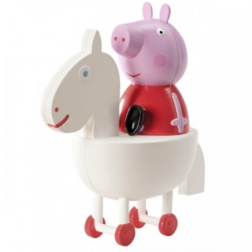 DeKora - Set of decorative figurine - Peppa Pig + Carousel