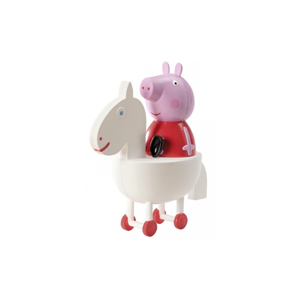 DeKora - Set of decorative figurines - Peppa Pig + Merry-go-round