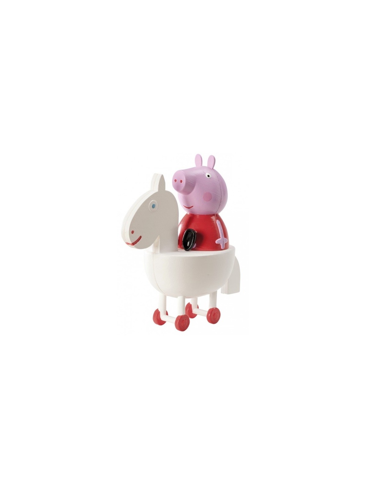 DeKora - Set dekorative Figur - Peppa Pig + Karussell