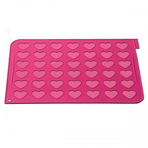 Silikomart - Silicone Macaron Baking Mat Heart Shape 30x40cm