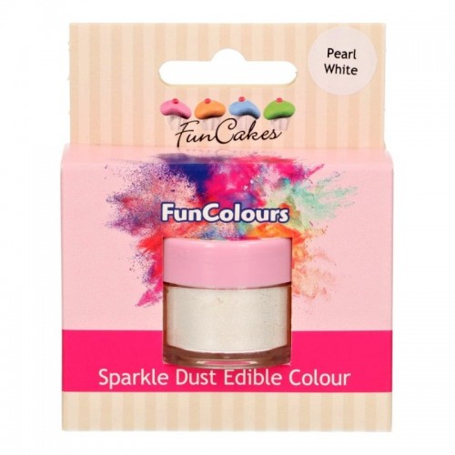 FunColours Puderfarbe Sparkle Dust - Pear White - 3,5g