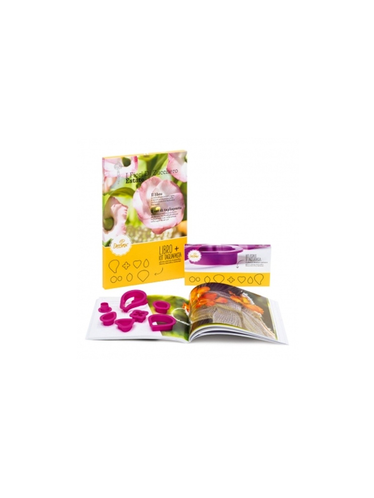 Decora - Decora - Sugar Flowers - Sommer Book with 8 cutters
