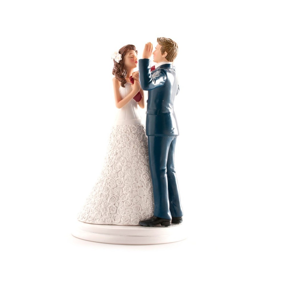 Wedding cake toppers - hands up