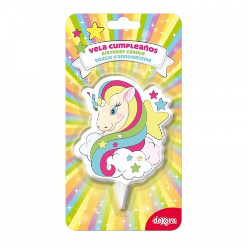 Dekora Cake candle - Unicorn - 1ks