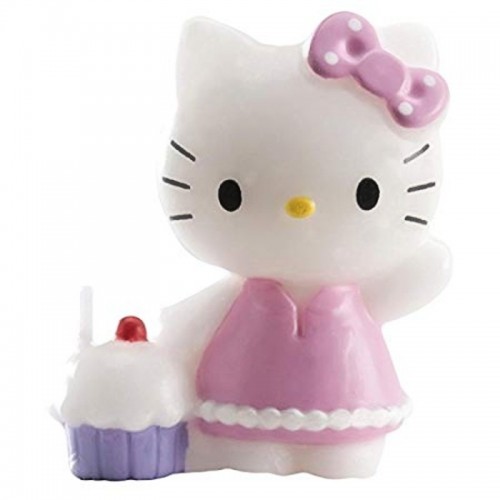 Dekora Kuchen Kerze - Hello Kitty  3D  - 1St
