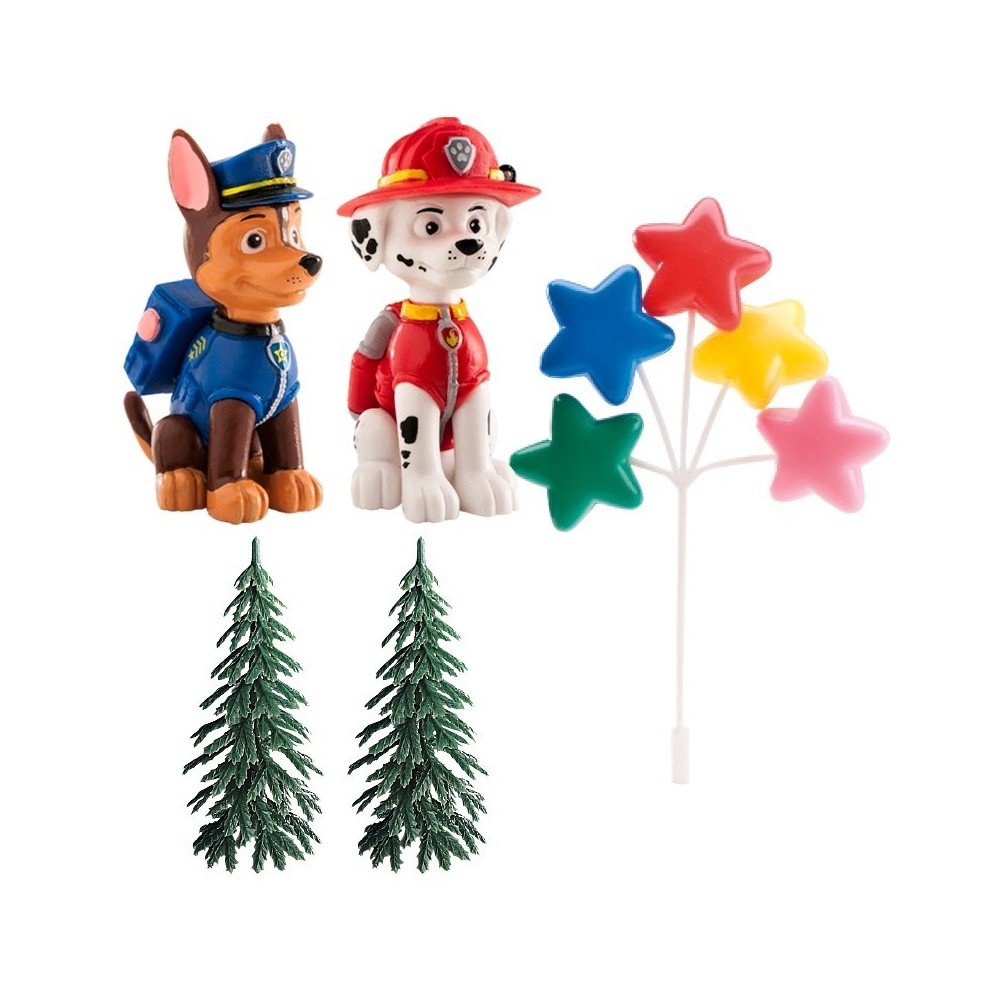 Decorative figure set - Paw Patrol