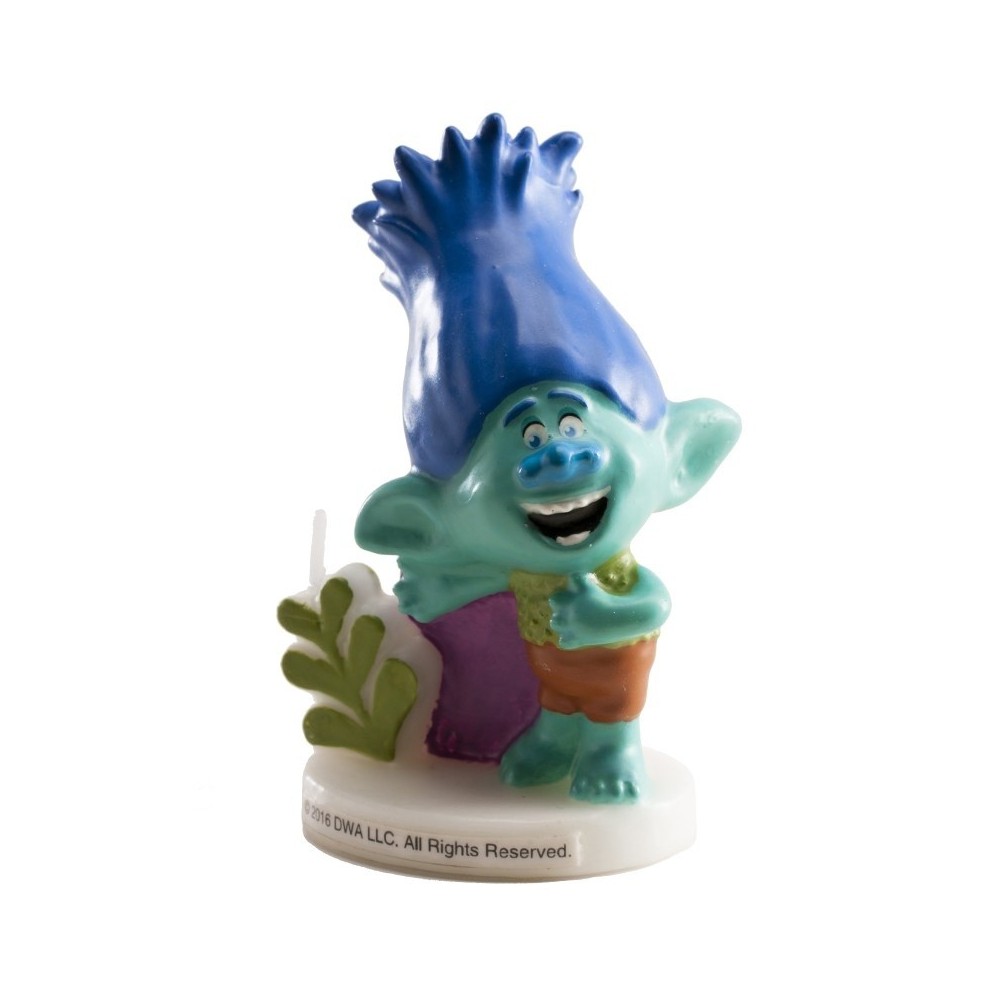 Dekora Cake candle - Trolls 3D - Branch