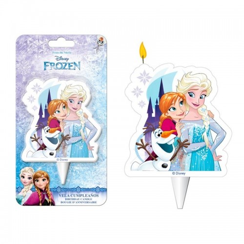 Dekora  Torten Kerze -  Frozen - Elsa,Anna,Olaf - 1ks