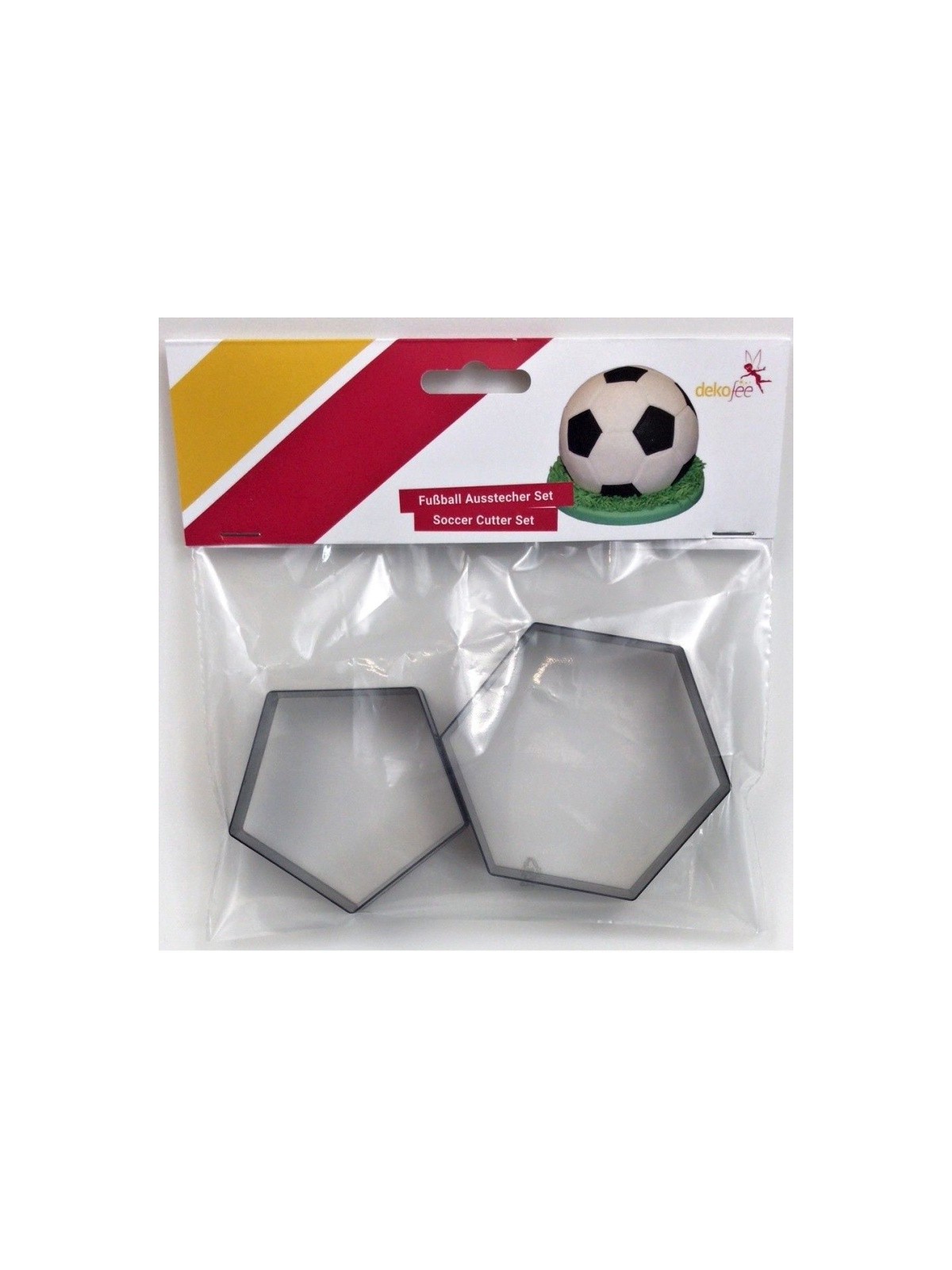 Dekofee Cutter - Fußball - 2St