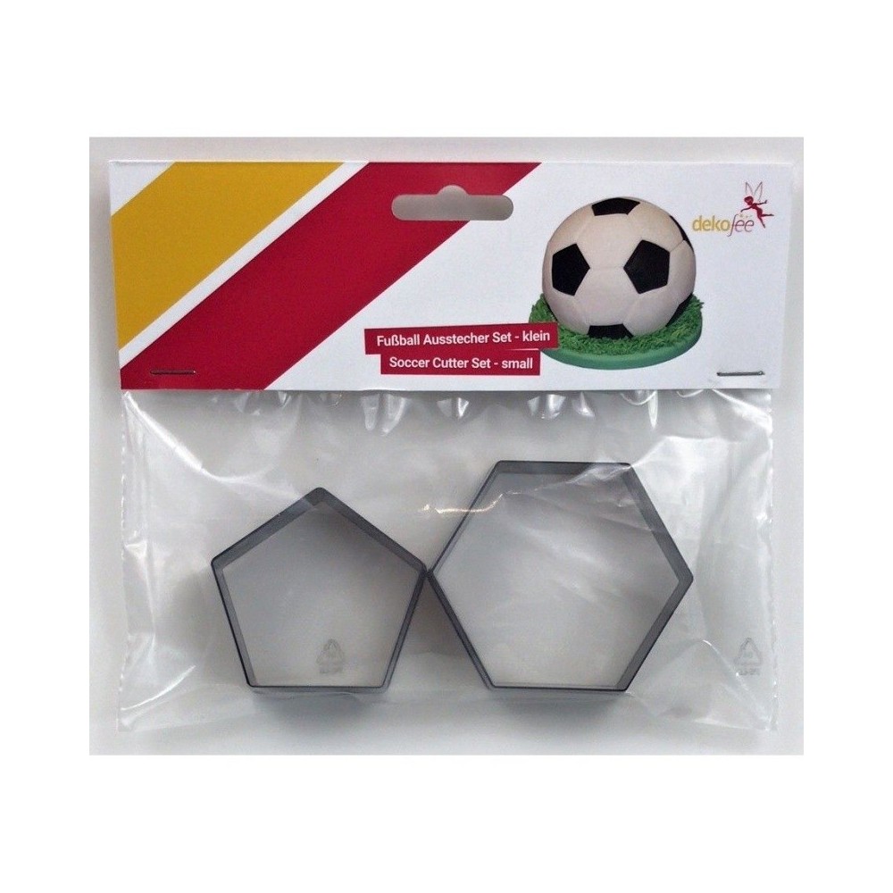 Dekofee Cutter - Fußball - klein  2St