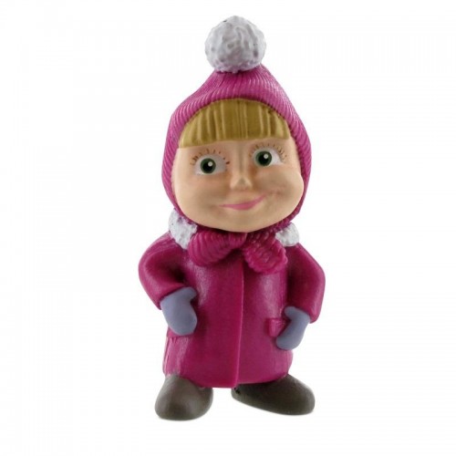 Decorative figure - Masha and the Bear - Masha in Winter