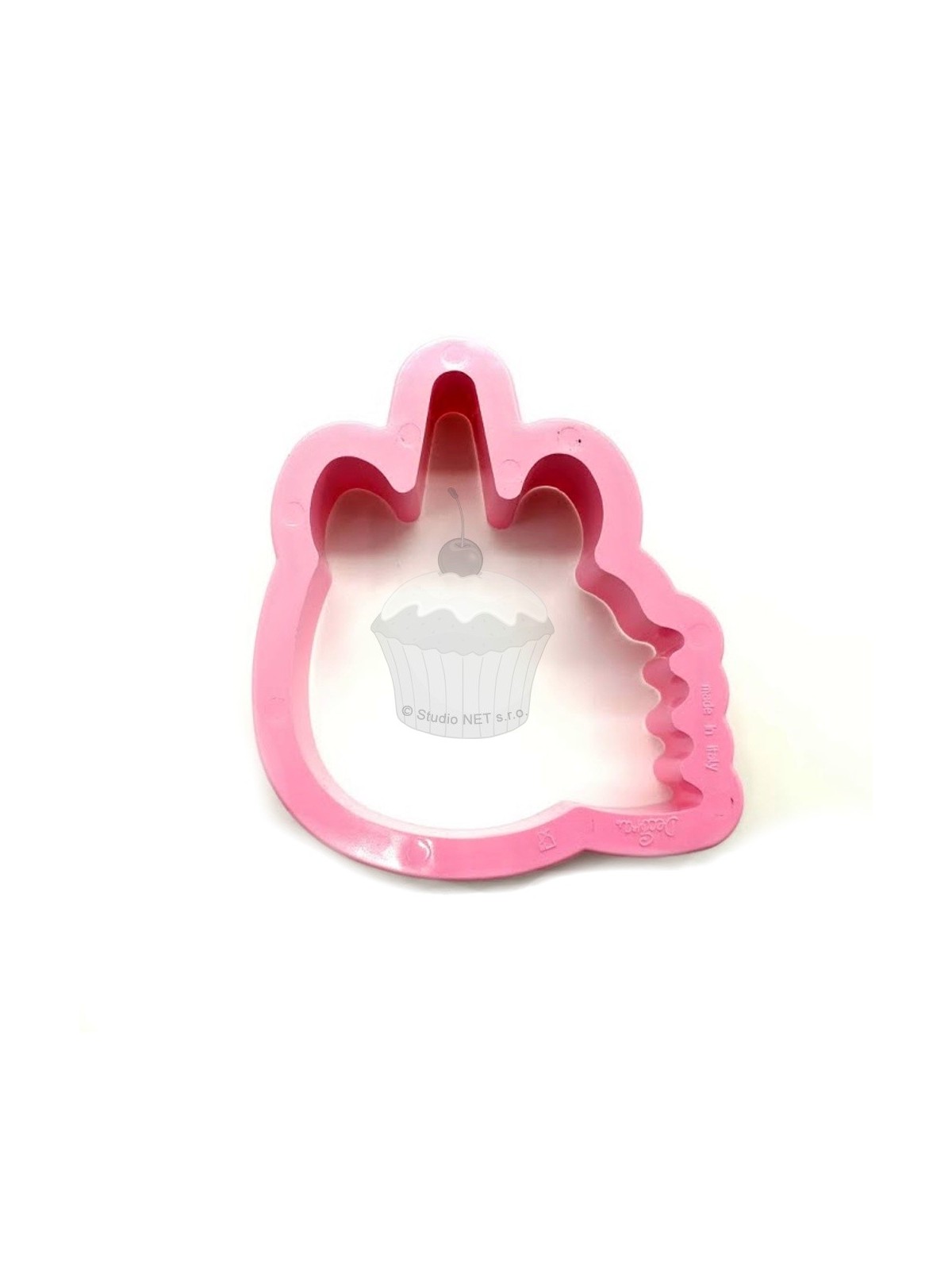 Decora Unicorn cookie cutter - unicorn head