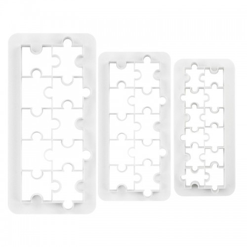 Geometric multicutter Puzzle set - 3pc