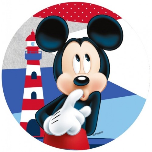 Essbare Papier Round - Mickey Mouse - Leuchtturm