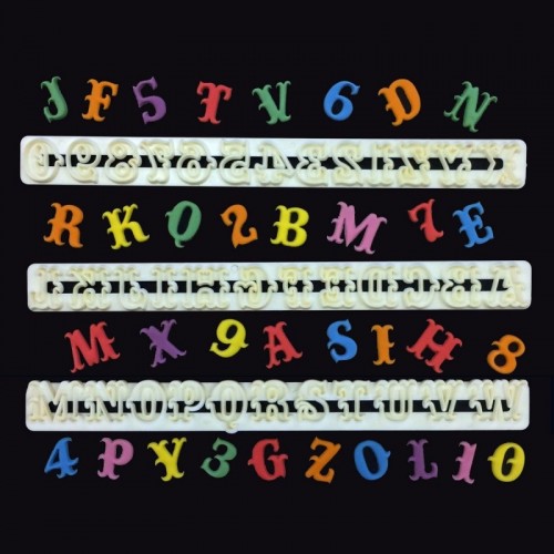 FMM Carnival Alphabet & Numbers Set Tappits