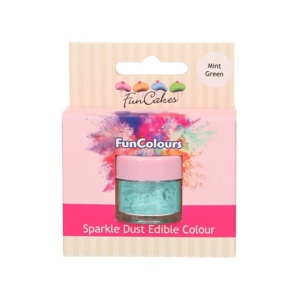 FunColours Puderfarbe Sparkle Dust - mint green - 2,5g
