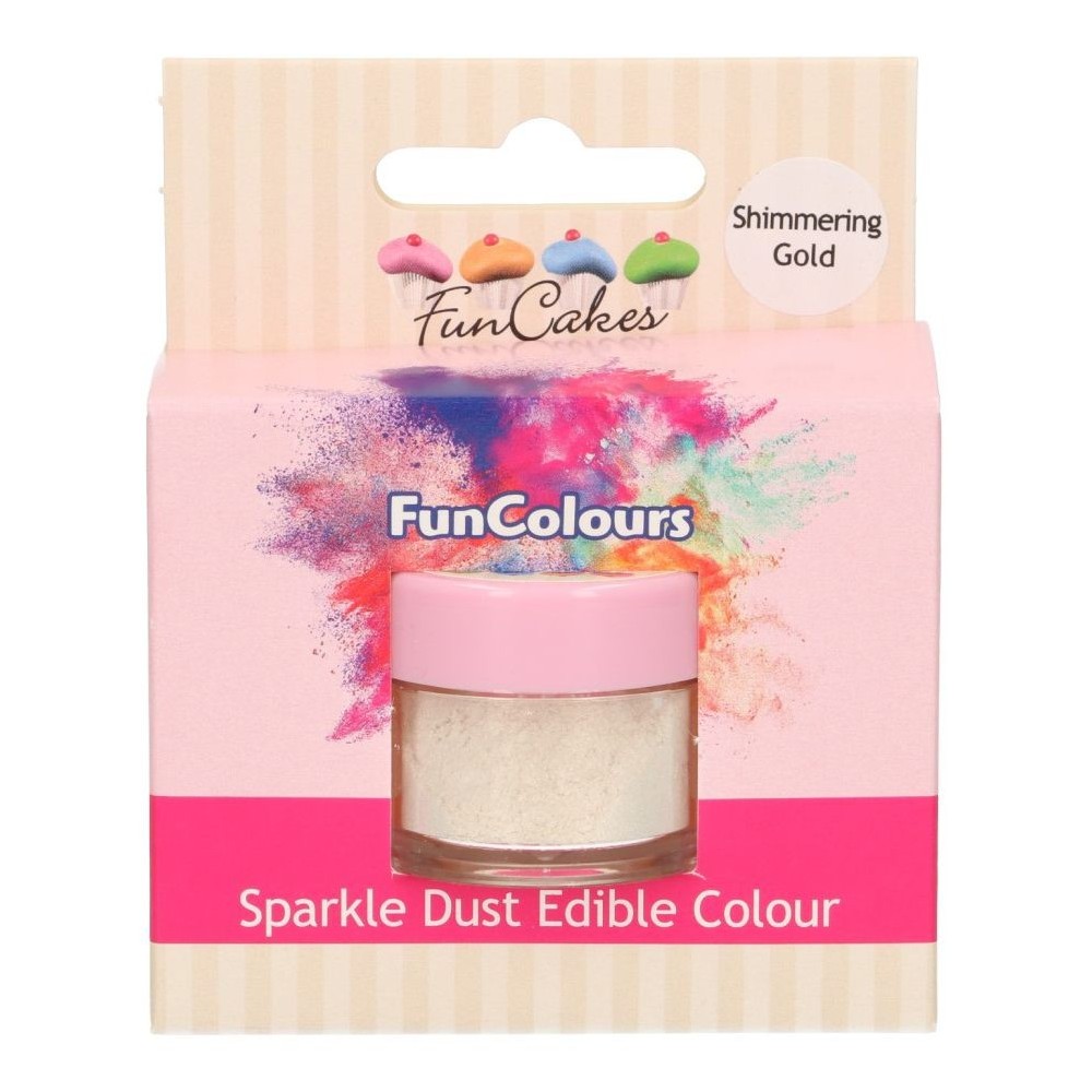 FunColours Sparkle Dust - Shimmering Gold 4,5g