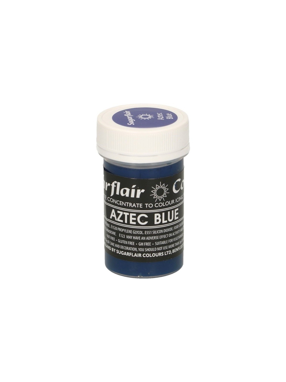 Sugarflair Gel Colour - Aztec Blue - 25g