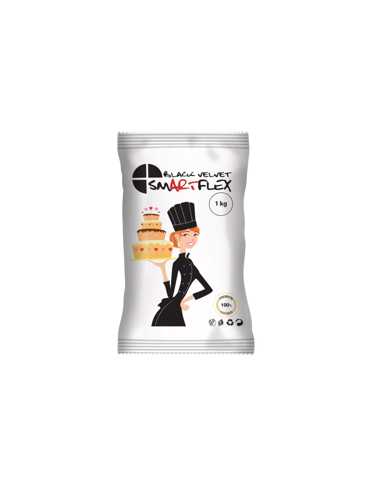 Smartflex Black velvet 1kg - covering material