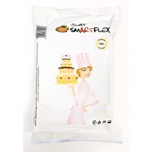 Smartflex Samt Mandeln 1kg - Dekorationsmasse