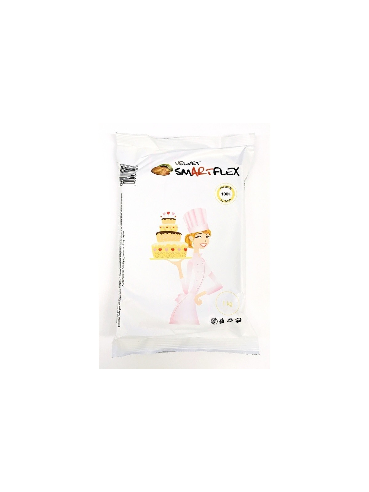 Smartflex Samtmandel 1kg - Überzugsmasse