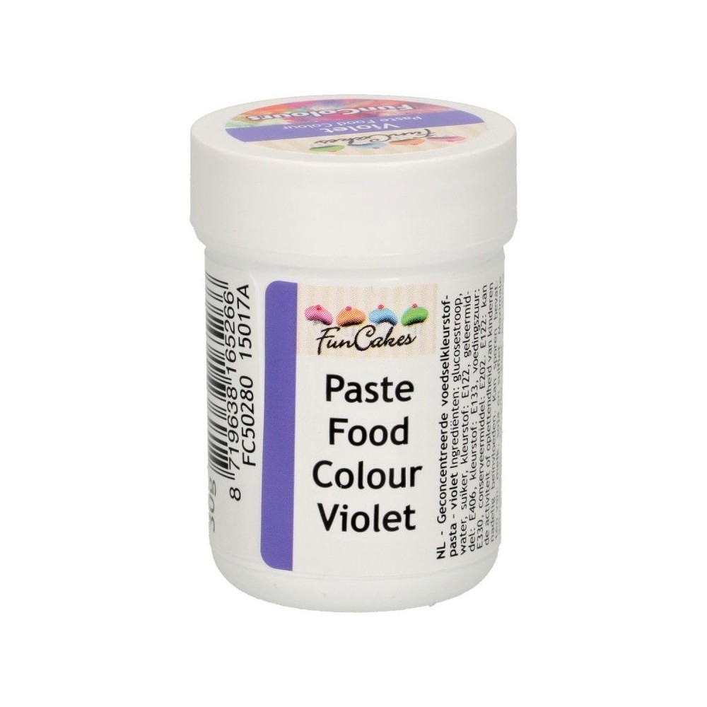 FunColours paste food colour - violett - cup 30g