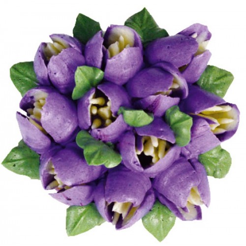 Special decorating Russian tip XL - tulip 3 leaves