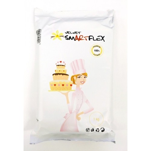 Smartflex Velvet Vanilla 1kg - covering mass