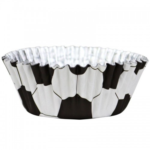 PME Foil Lined Baking cups - Football - 30 pcs