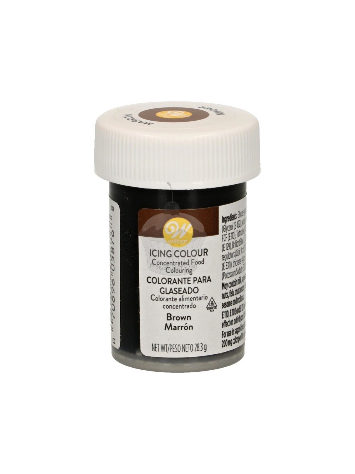 Wilton Gel-Farbe Brown 28g - Braun
