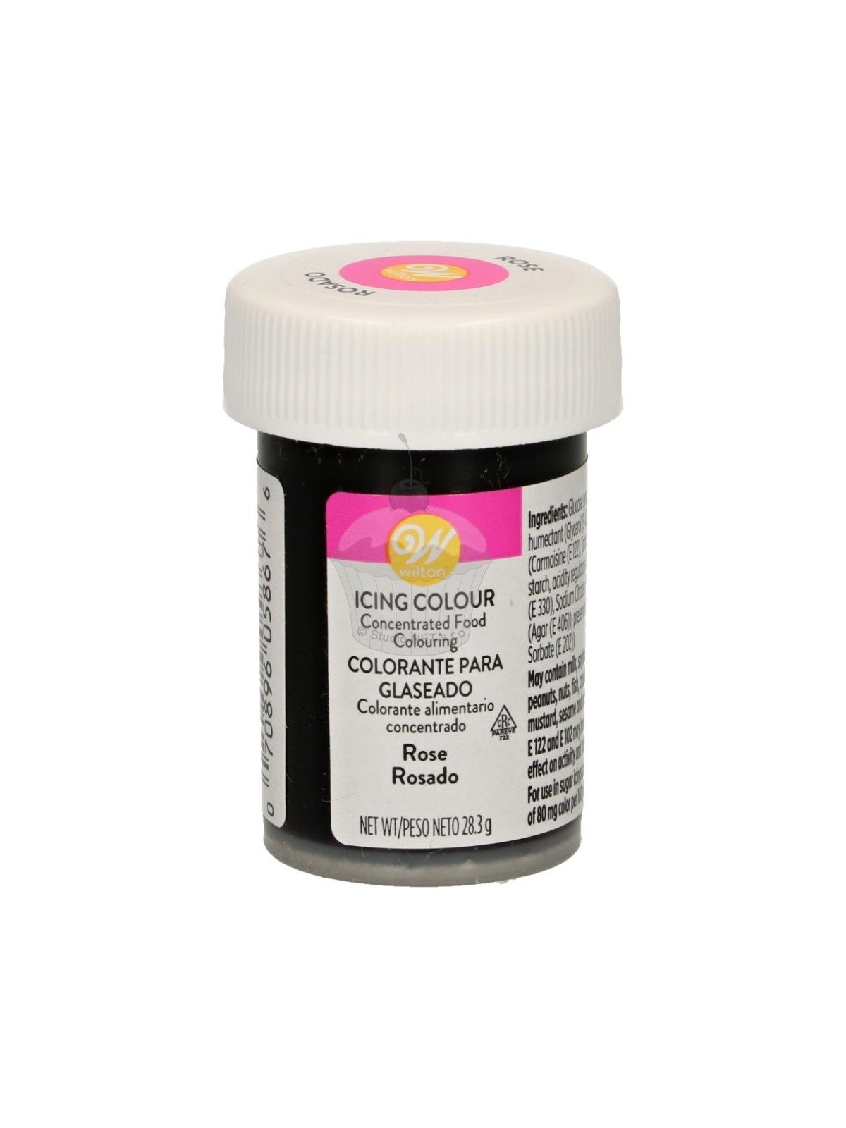 Wilton Gelfarbe Rose 28g - dunkelrosa.