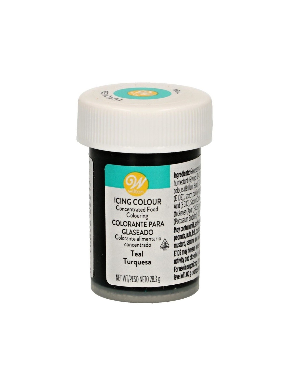 Wilton Gel-Farbe Teal 28g - Türkis