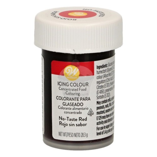 Wilton Gel Color Red No Taste 28g - red non-taste