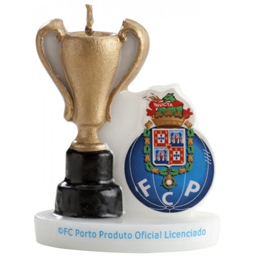 Dekorationsgeburtstagskerze - F.C. Porto - 7,5cm