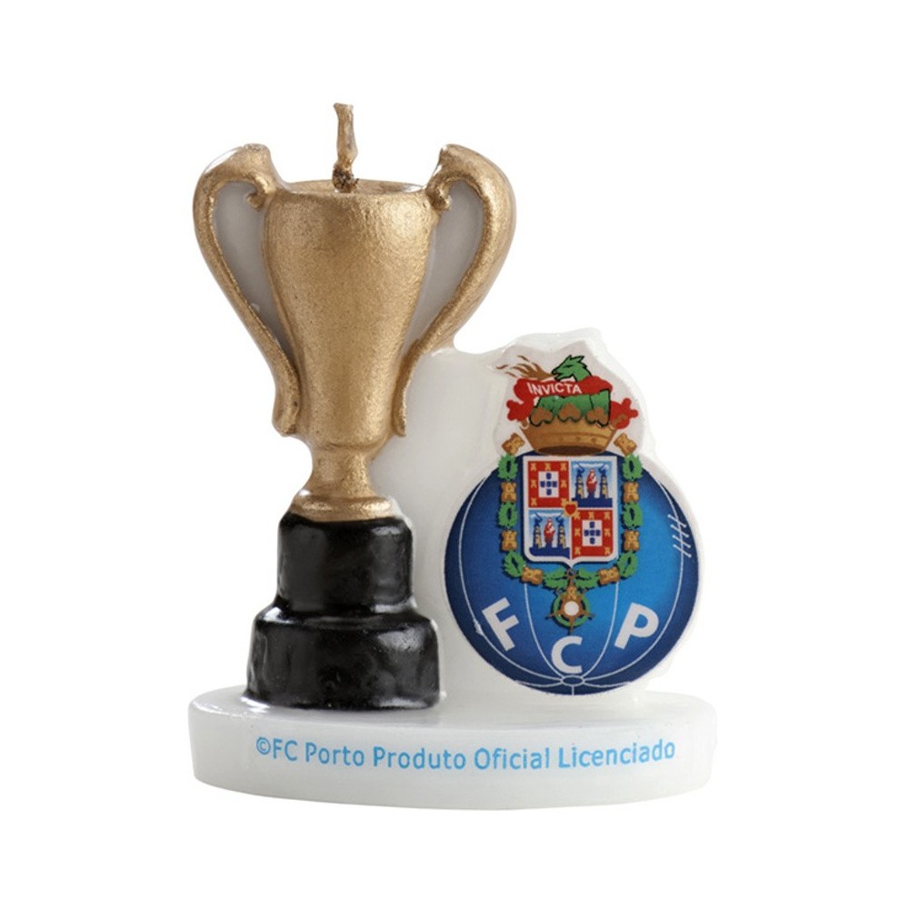 Dekorationsgeburtstagskerze - F.C. Porto - 7,5cm